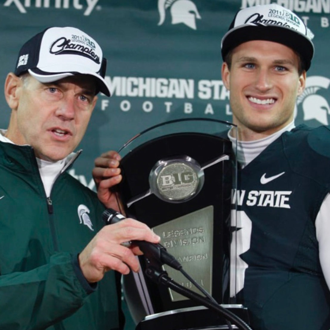 Kirk Cousins had to wear an Indiana football shirt because Michigan State  lost - The Crimson Quarry